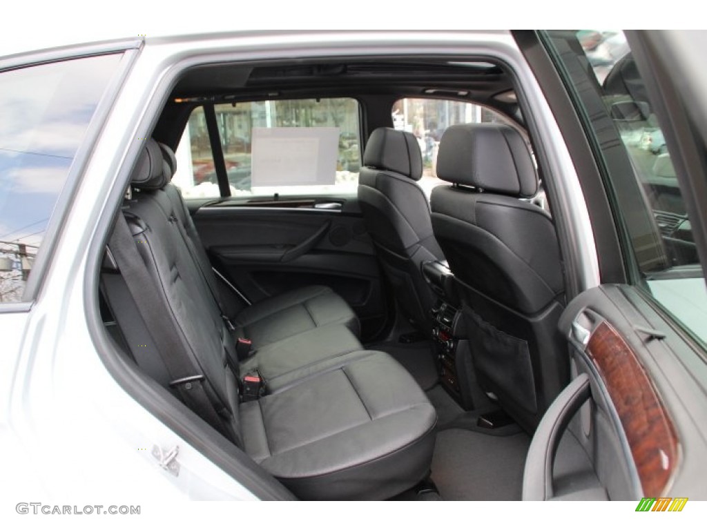 Black Interior 2011 BMW X5 xDrive 50i Photo #90862772