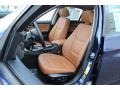 Saddle Brown Dakota Leather Front Seat Photo for 2011 BMW 3 Series #90863144