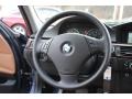 Saddle Brown Dakota Leather Steering Wheel Photo for 2011 BMW 3 Series #90863198