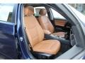 Saddle Brown Dakota Leather Front Seat Photo for 2011 BMW 3 Series #90863381