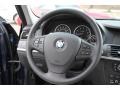 Oyster Nevada Leather Steering Wheel Photo for 2011 BMW X3 #90863777