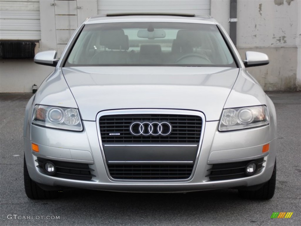 2005 A6 3.2 quattro Sedan - Light Silver Metallic / Platinum photo #3