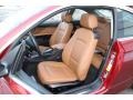 Saddle Brown 2012 BMW 3 Series 335i Coupe Interior Color