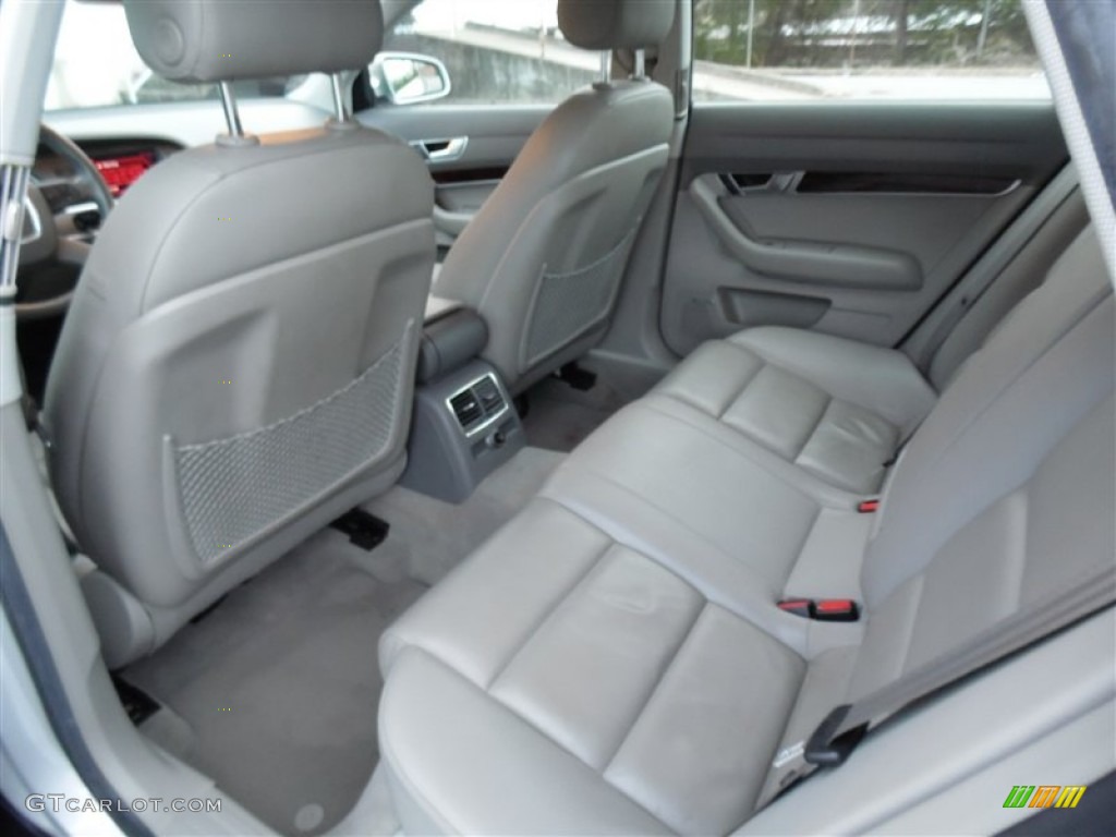 2005 Audi A6 3.2 quattro Sedan Rear Seat Photos