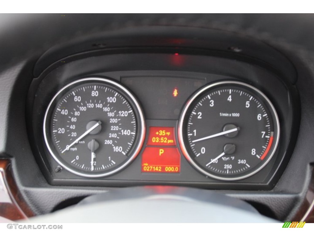 2012 BMW 3 Series 335i Coupe Gauges Photo #90864443