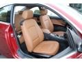 Saddle Brown Front Seat Photo for 2012 BMW 3 Series #90864703
