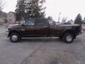 2013 Black Gold Pearl Ram 3500 Laramie Crew Cab 4x4 Dually  photo #5