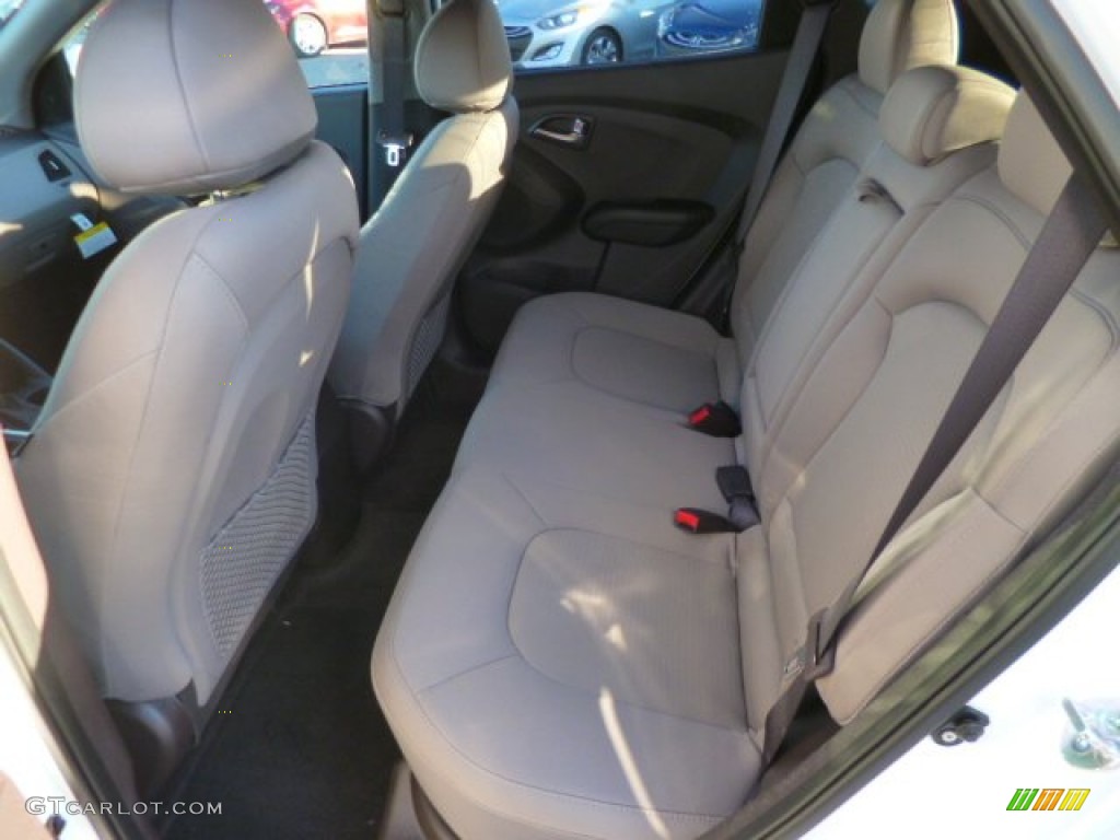 Beige Interior 2014 Hyundai Tucson GLS AWD Photo #90865850
