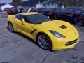 2014 Velocity Yellow Tintcoat Chevrolet Corvette Stingray Coupe Z51  photo #1