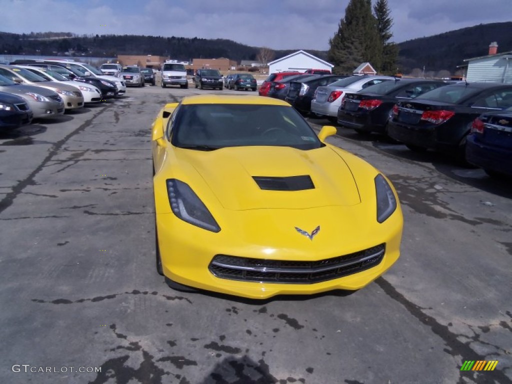Velocity Yellow Tintcoat 2014 Chevrolet Corvette Stingray Coupe Z51 Exterior Photo #90866861