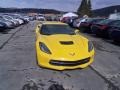 2014 Velocity Yellow Tintcoat Chevrolet Corvette Stingray Coupe Z51  photo #2