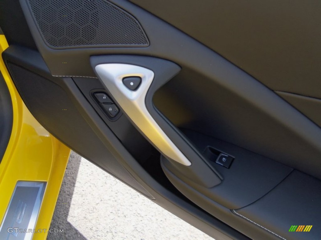 2014 Corvette Stingray Coupe Z51 - Velocity Yellow Tintcoat / Jet Black photo #13