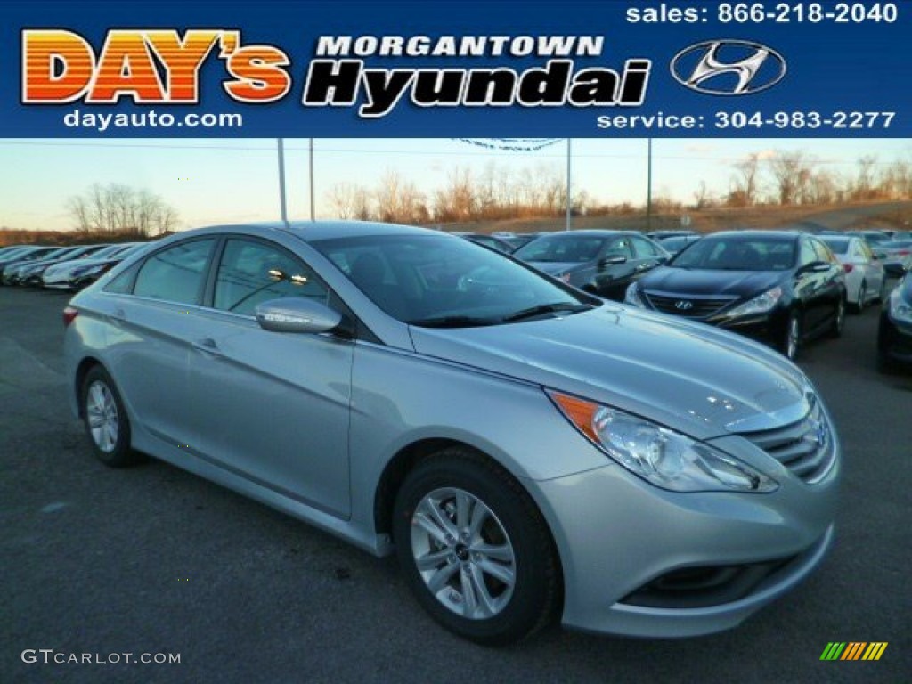 2014 Sonata GLS - Radiant Silver / Gray photo #1