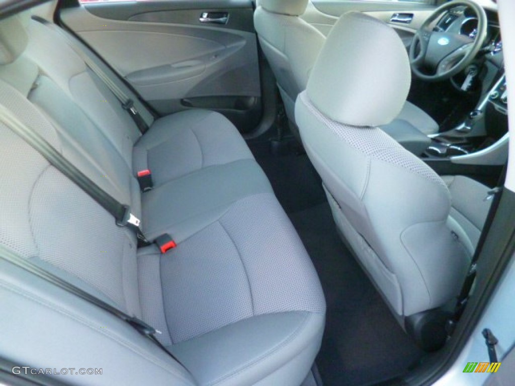 2014 Sonata GLS - Iridescent Silver Blue Pearl / Gray photo #12