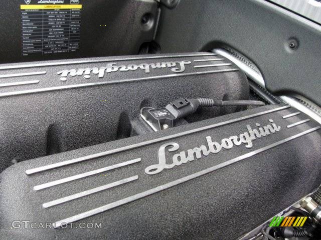 2007 Lamborghini Gallardo Nera E-Gear 5.0 Liter DOHC 40-Valve VVT V10 Engine Photo #908689