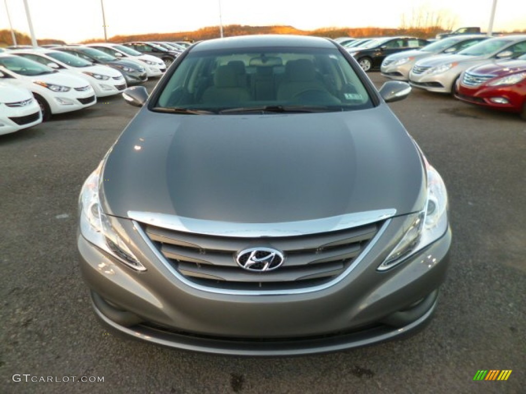2014 Sonata GLS - Harbor Gray Metallic / Gray photo #2