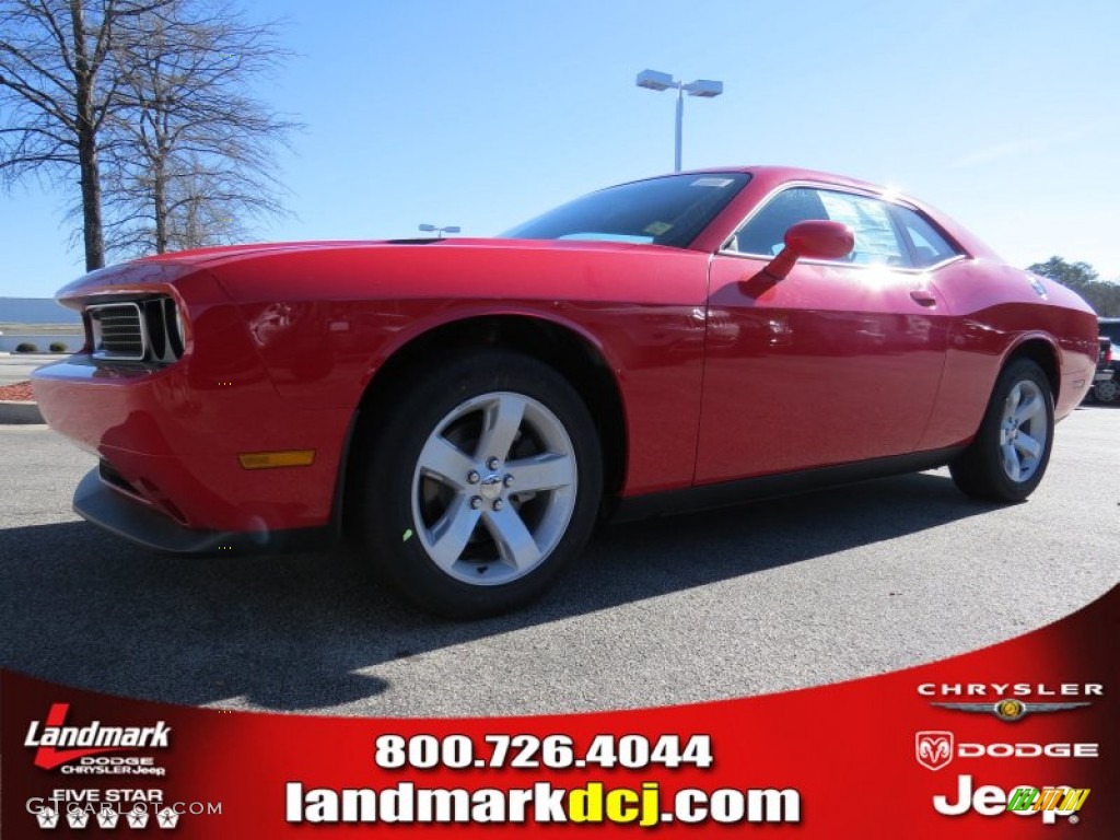 2014 Challenger SXT - TorRed / Dark Slate Gray photo #1