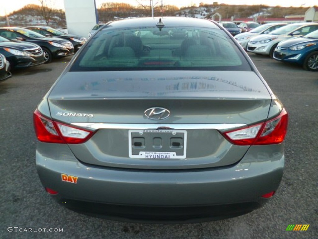 2014 Sonata GLS - Harbor Gray Metallic / Gray photo #6