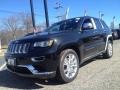 2014 Brilliant Black Crystal Pearl Jeep Grand Cherokee Summit 4x4  photo #1