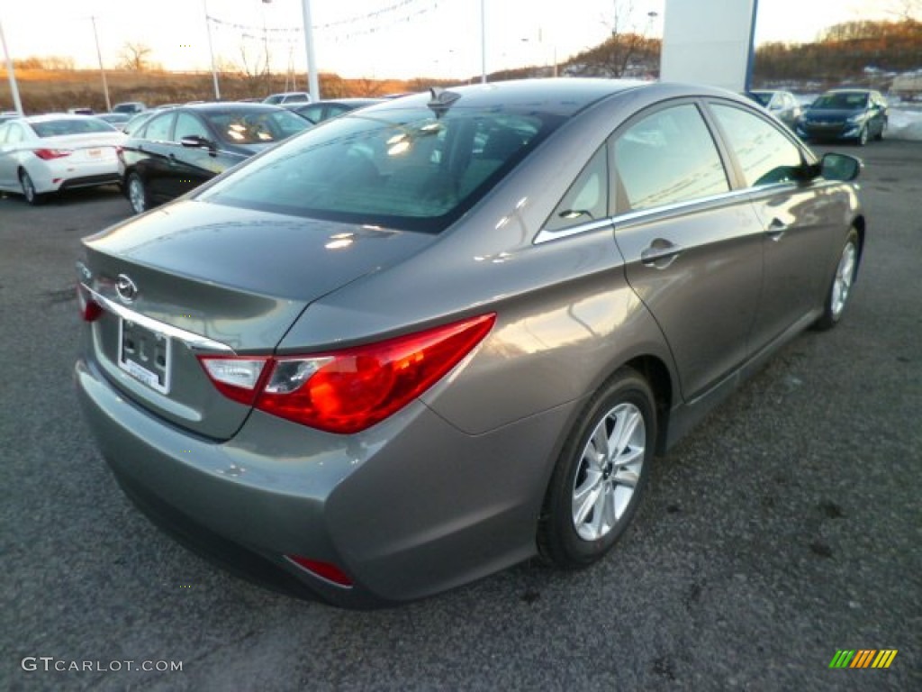 2014 Sonata GLS - Harbor Gray Metallic / Gray photo #7