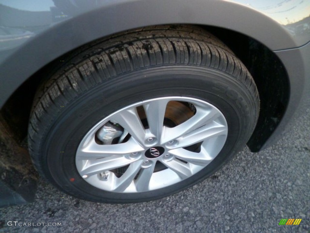 2014 Sonata GLS - Harbor Gray Metallic / Gray photo #9