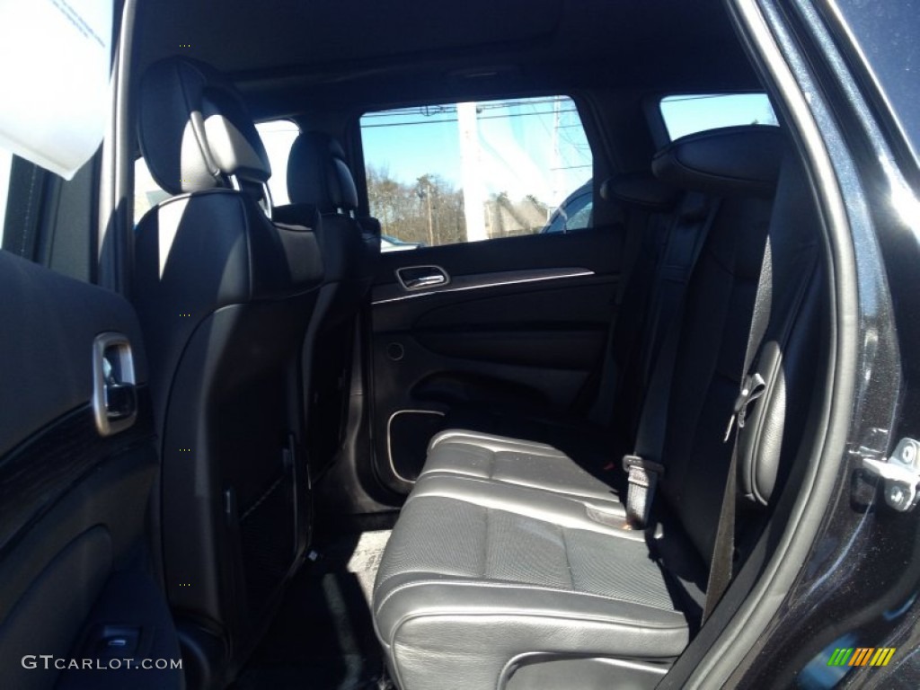 2014 Grand Cherokee Summit 4x4 - Brilliant Black Crystal Pearl / Morocco Black photo #6