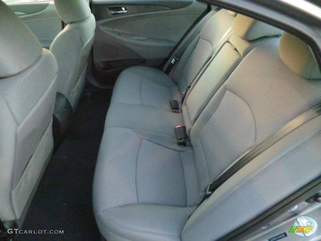 2014 Sonata GLS - Harbor Gray Metallic / Gray photo #12