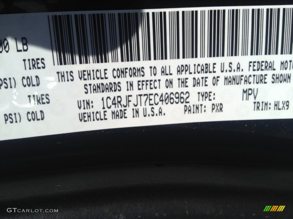 2014 Grand Cherokee Summit 4x4 - Brilliant Black Crystal Pearl / Morocco Black photo #9