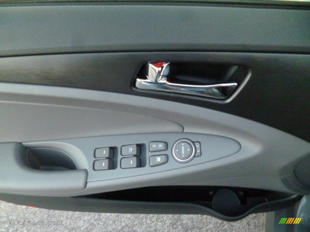 2014 Sonata GLS - Harbor Gray Metallic / Gray photo #16