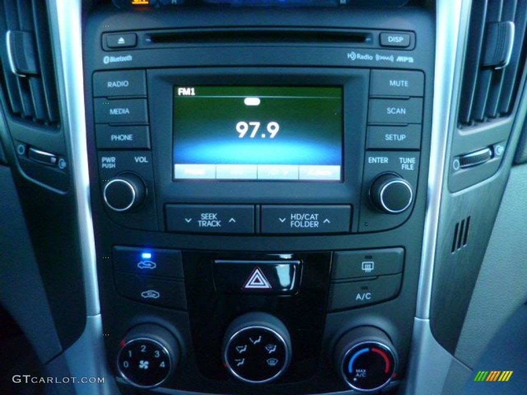 2014 Sonata GLS - Harbor Gray Metallic / Gray photo #19
