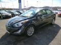 2014 Black Hyundai Elantra SE Sedan  photo #3
