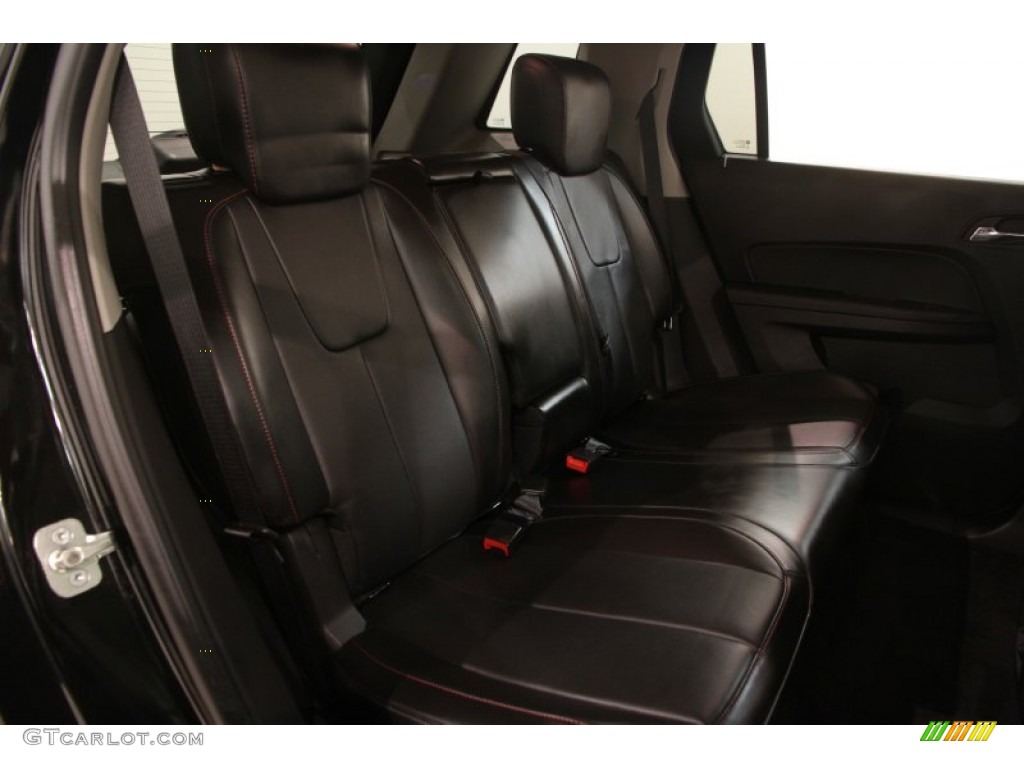 Jet Black Interior 2010 GMC Terrain SLT AWD Photo #90870015