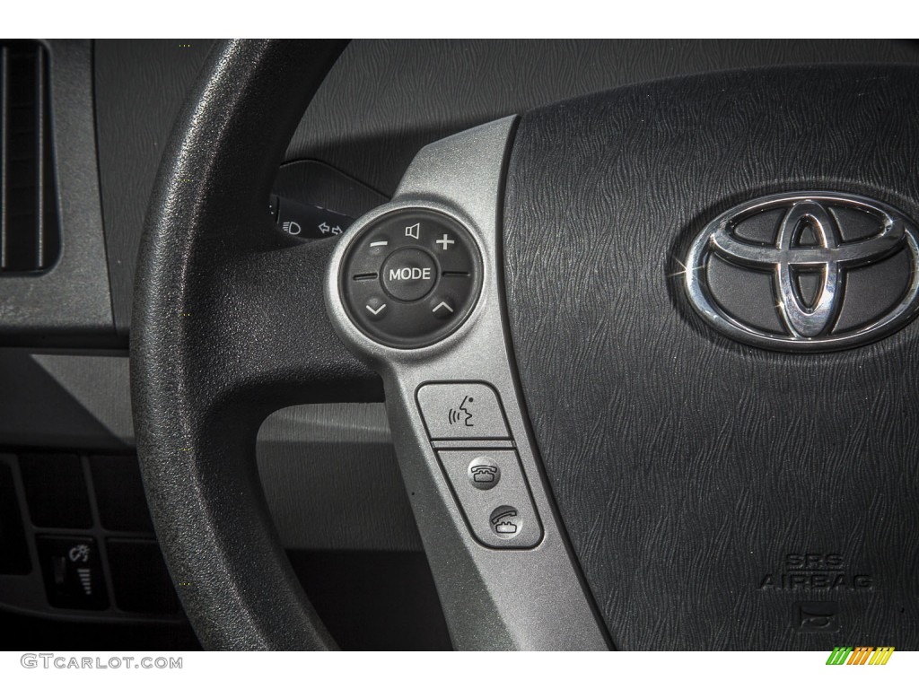 2010 Prius Hybrid II - Classic Silver Metallic / Dark Gray photo #16