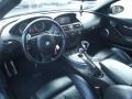 2008 BMW M6 Black Interior Prime Interior Photo