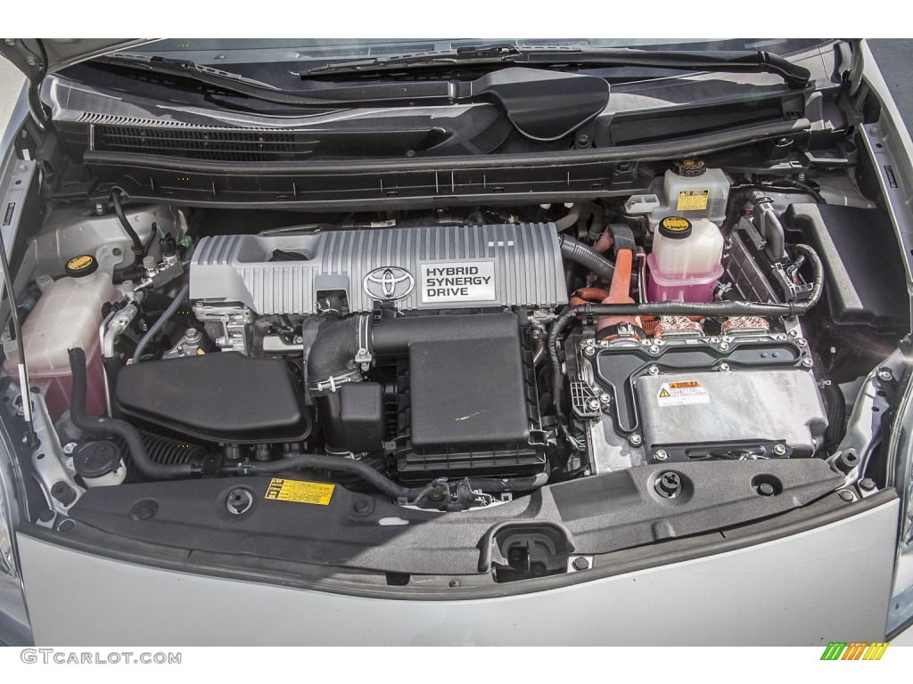 2010 Prius Hybrid II - Classic Silver Metallic / Dark Gray photo #25