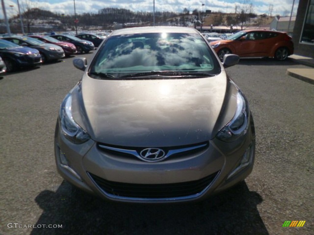 2014 Elantra SE Sedan - Bronze / Beige photo #2