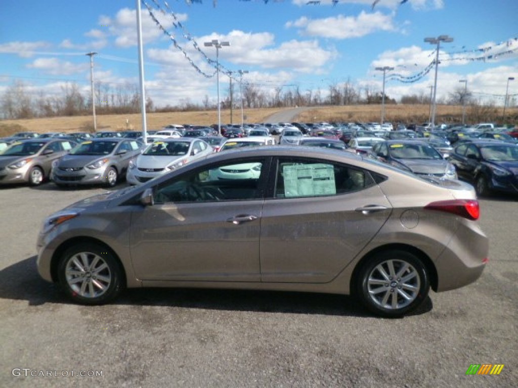 2014 Elantra SE Sedan - Bronze / Beige photo #4