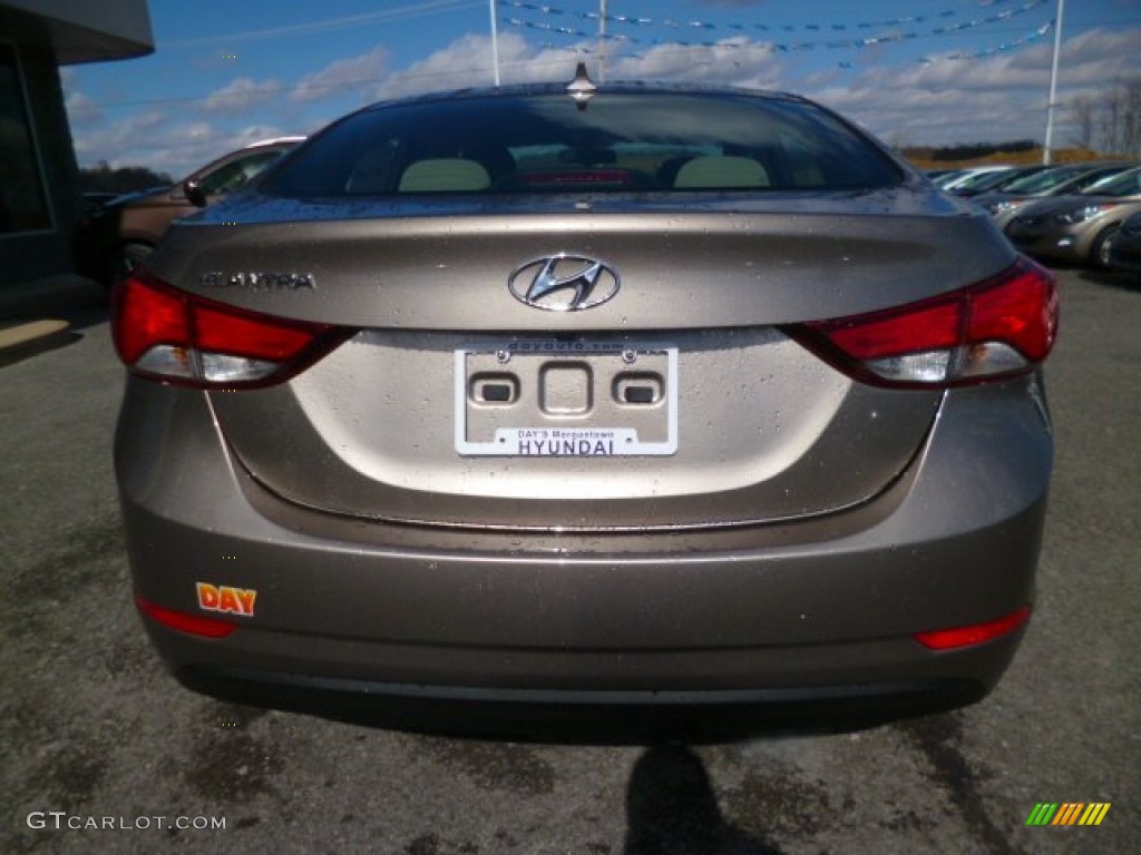 2014 Elantra SE Sedan - Bronze / Beige photo #6
