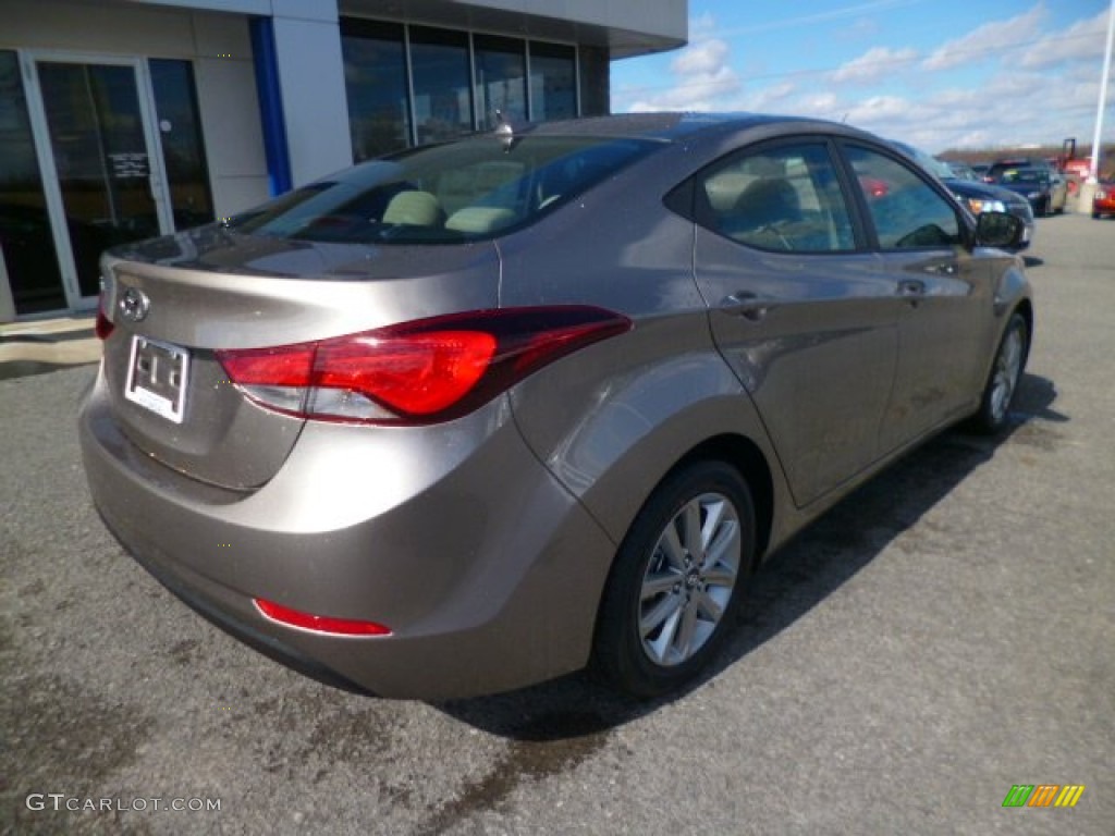2014 Elantra SE Sedan - Bronze / Beige photo #7