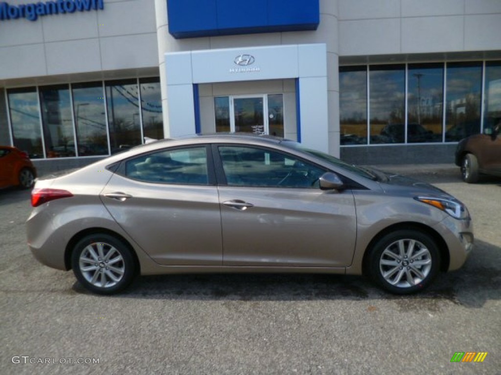 2014 Elantra SE Sedan - Bronze / Beige photo #8
