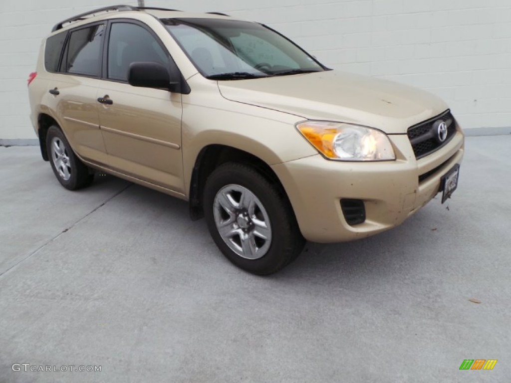 Sandy Beach Metallic Toyota RAV4