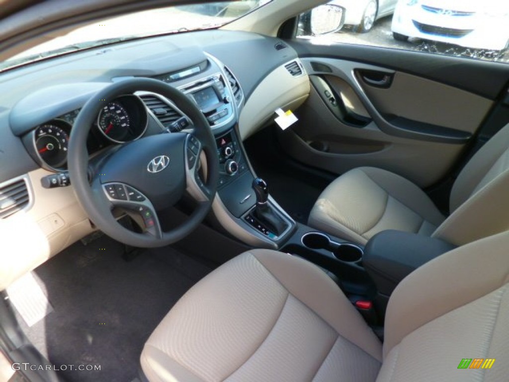 2014 Elantra SE Sedan - Bronze / Beige photo #15