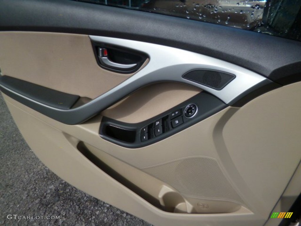 2014 Elantra SE Sedan - Bronze / Beige photo #16