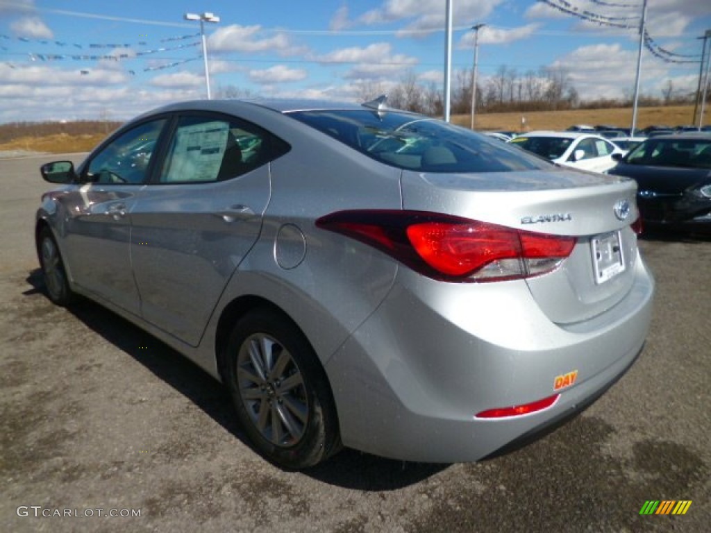 2014 Elantra SE Sedan - Silver / Gray photo #5