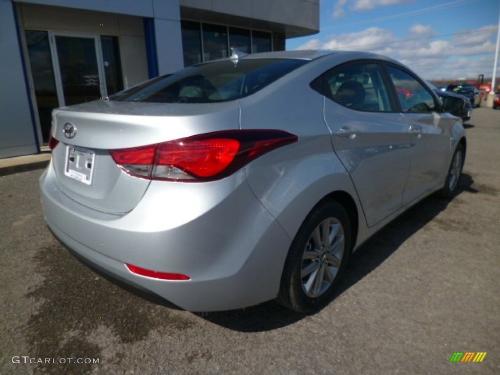 2014 Elantra SE Sedan - Silver / Gray photo #7