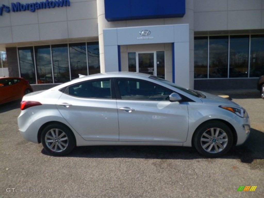 2014 Elantra SE Sedan - Silver / Gray photo #8