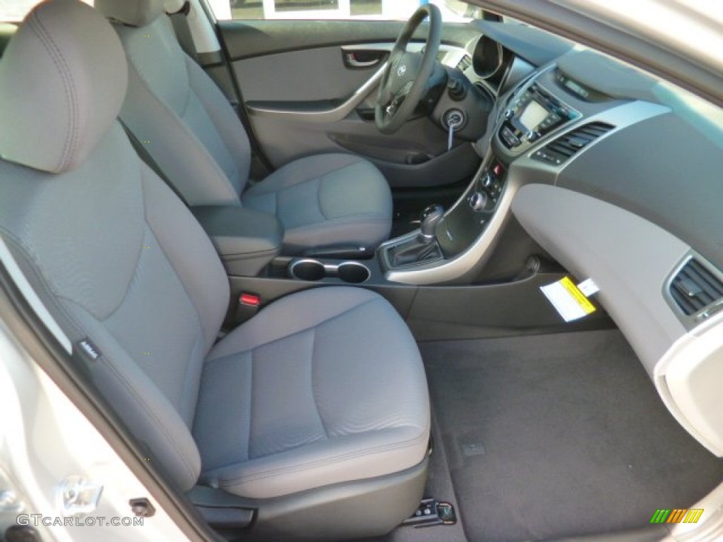 2014 Elantra SE Sedan - Silver / Gray photo #10