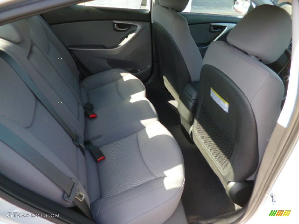 2014 Elantra SE Sedan - Silver / Gray photo #12