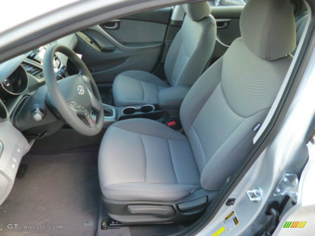 2014 Elantra SE Sedan - Silver / Gray photo #15