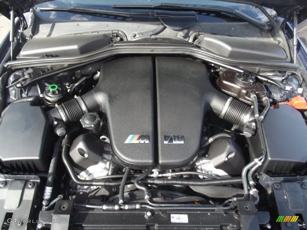 2008 BMW M6 Convertible Engine Photos